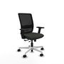 PIQUERAS Y CRESPO Silla de oficina Haches con mecanismo Sincro/Traslack Negro