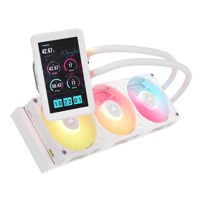 Corsair iCUE LINK TITAN II 360 RX LCD Blanco