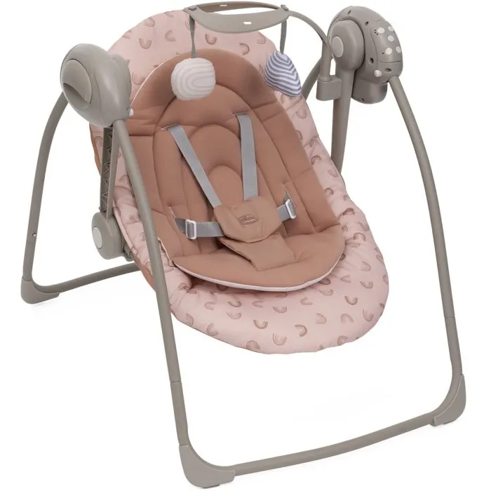 Chicco Columpio para bebé de tela, juego y comodidad – Terracota (AACJA58875) Chicco Columpio para bebé de tela, juego y comodidad – Terracota (AACJA58875)