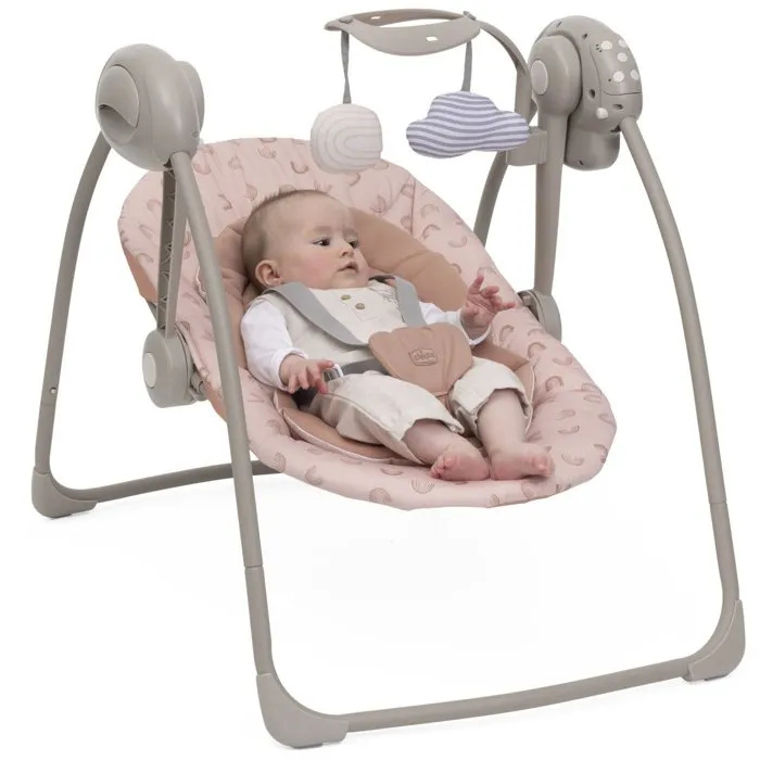 Chicco Columpio para bebé de tela, juego y comodidad – Terracota (AACJA58875) Chicco Columpio para bebé de tela, juego y comodidad – Terracota (AACJA58875)