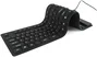 Gembird Teclado Flexible Impermeable USB con OTG Layout Polaco Negro 109 Teclas