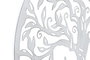 DKD Home Decor Decoración de Pared Metal Sol Luna Surtido de 2 Modelos