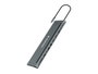 Conceptronic DONN17G Estación de acoplamiento 12 en 1 USB-C Gris