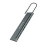 Conceptronic DONN17G Estación de acoplamiento 12 en 1 USB-C Gris