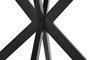 DKD Home Decor Mesa de Comedor MDF y Hierro 120x120x75 cm