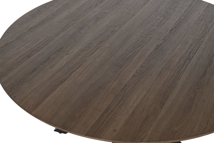DKD Home Decor Mesa de Comedor MDF y Hierro 120x120x75 cm