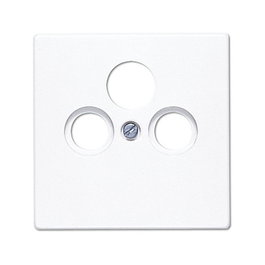 Jung LS 990 SAT WW Abdeckung für SAT-TV-Dosen