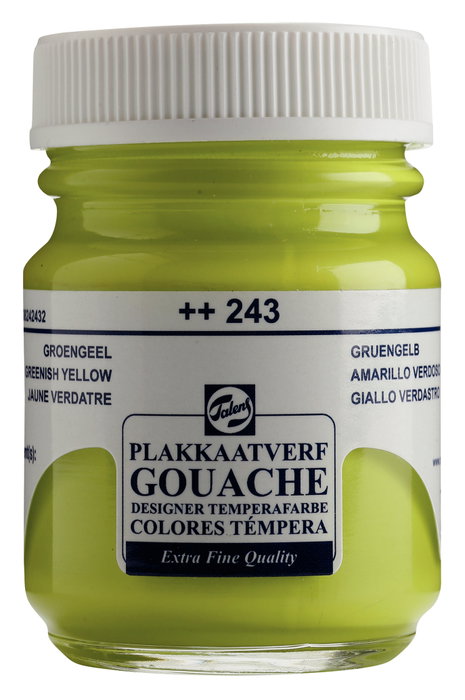 Talens Témpera Extra Fina Amarillo Verdoso 243 50 ml Talens Témpera Extra Fina Amarillo Verdoso 243 50 ml