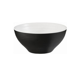 APS Halftone Bol 26 - Bol Melamina, 9 cm Alto, Diseño de Medios Tono