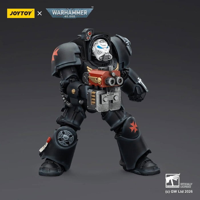 Joy Toy (CN) Warhammer 40,000 Figura Black Templars Terminator 2 con Power Fist y Storm Bolter 14 cm Joy Toy (CN) Warhammer 40,000 Figura Black Templars Terminator 2 con Power Fist y Storm Bolter 14 cm