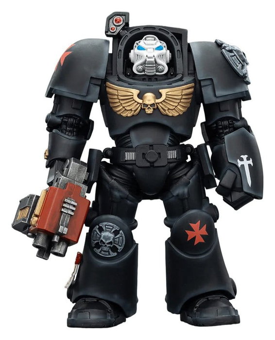 Joy Toy (CN) Warhammer 40,000 Figura Black Templars Terminator 2 con Power Fist y Storm Bolter 14 cm Joy Toy (CN) Warhammer 40,000 Figura Black Templars Terminator 2 con Power Fist y Storm Bolter 14 cm