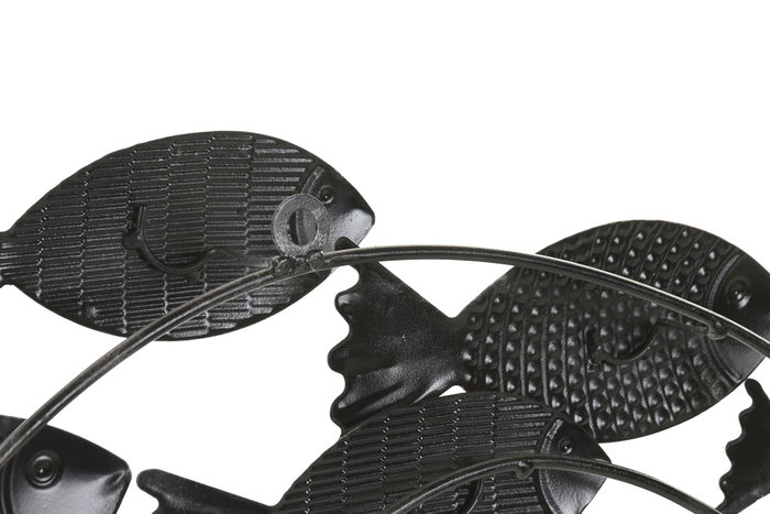 DKD Home Decor Decoracion Pared Mediterraneo Azul Turquesa Metal Peces 5 x 44 x 128 cm (2 Unidades) DKD Home Decor Decoracion Pared Mediterraneo Azul Turquesa Metal Peces 5 x 44 x 128 cm (2 Unidades)