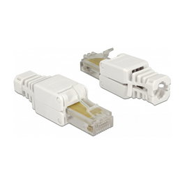 DeLOCK 86415 Conector RJ45 Cat.5e UTP sin herramientas, 2 unidades