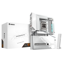 Gigabyte X870 AORUS STEALTH ICE Blanco