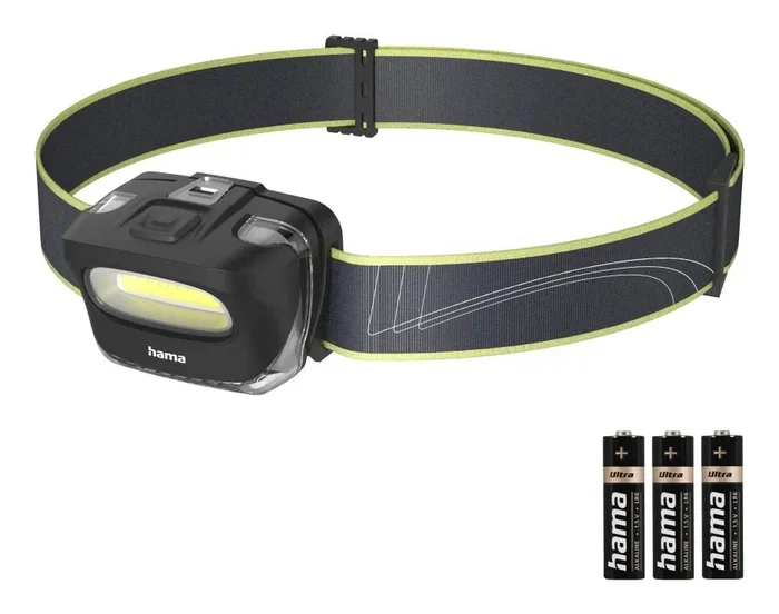 Hama HL 110 Linterna frontal COB LED 110 lm