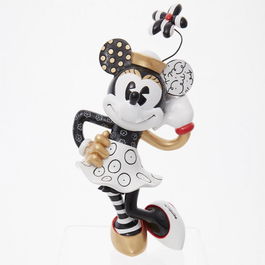 Enesco Figura Decorativa Disney Minnie Mouse Midas de Resina, Licencia Oficial, 25 cm de Altura para Colección