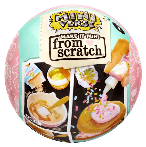 MGA Bola sorpresa Miniverse Make It Mini Foods Comida desde cero Crea tus miniaturas de tartas y pasteles desde cero 9 cm Modelos surtidos MGA Bola sorpresa Miniverse Make It Mini Foods Comida desde cero Crea tus miniaturas de tartas y pasteles desde cero 9 cm Modelos surtidos