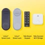 Yale Teclado Inteligente Negro para Cerradura Linus® sin Teclas con Códigos de Entrada Personalizados
