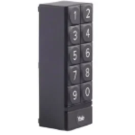 Yale Teclado Inteligente Negro para Cerradura Linus® sin Teclas con Códigos de Entrada Personalizados