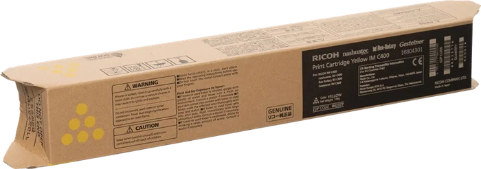 Ricoh Cartucho de Tóner Amarillo 842377 para IM C400F, IM C400SRF, IM C401F Ricoh Cartucho de Tóner Amarillo 842377 para IM C400F, IM C400SRF, IM C401F
