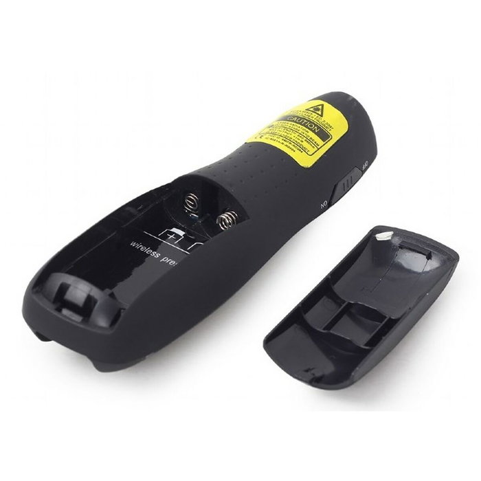 Gembird WP-L-12 Presentador inalámbrico con puntero láser Negro Gembird WP-L-12 Presentador inalámbrico con puntero láser Negro