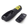 Gembird WP-L-12 Presentador inalámbrico con puntero láser Negro
