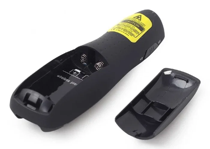 Gembird Presentador inalámbrico WP-L-12 con puntero láser Negro