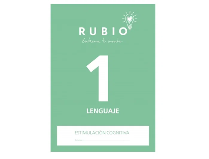 RUBIO Cuaderno de Estimulación Cognitiva Lenguaje Nº 1 A4 RUBIO Cuaderno de Estimulación Cognitiva Lenguaje Nº 1 A4