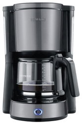 Severin KA 9572 Cafetera de Filtro 1000W, 10 Tazas, Color Gris