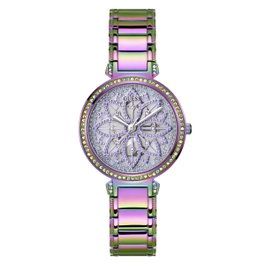 Guess GW0528L4 Lily con esfera morada y correa multicolor