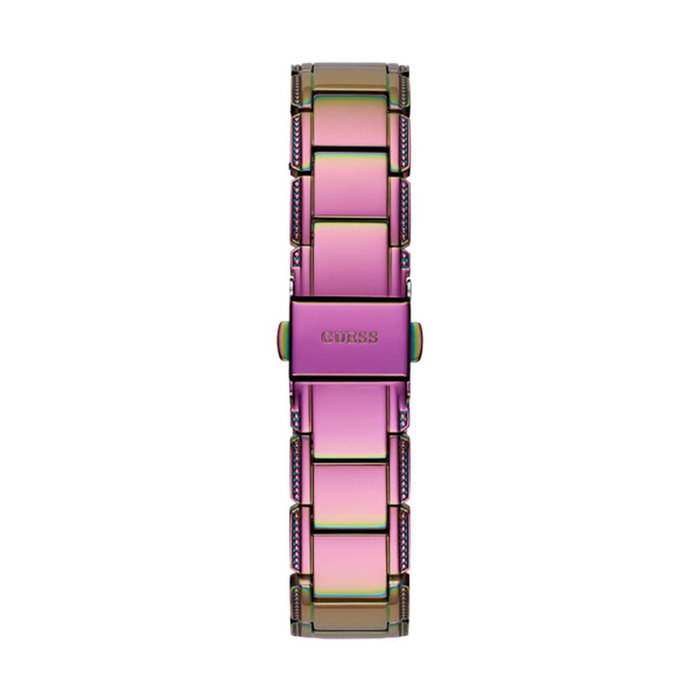 Guess GW0528L4 Lily con esfera morada y correa multicolor