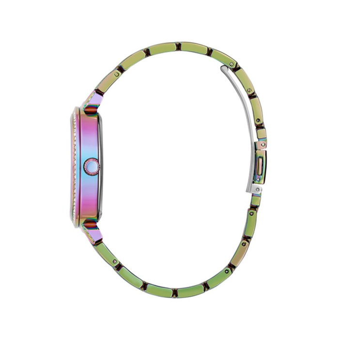 Guess GW0528L4 Lily con esfera morada y correa multicolor