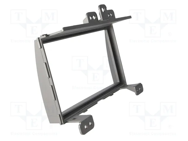 ACV Bastidor de montaje de radio para Hyundai i20 (2 DIN, Plata)