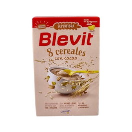 Blevit Super Fibra 8 Cereales Y Cacao Leche Infantil 500 G