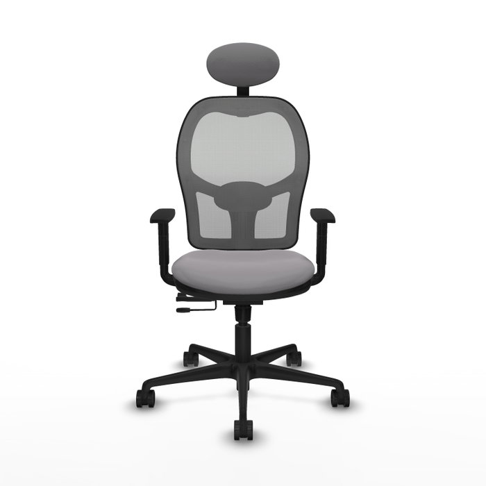 PIQUERAS Y CRESPO Silla de oficina Jorquera Gris con mecanismo Sincro/Traslack PIQUERAS Y CRESPO Silla de oficina Jorquera Gris con mecanismo Sincro/Traslack