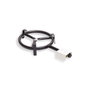 Hermia Mini Barbacoa de Metal Portátil para Exteriores 48x48x84 cm