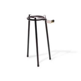 Hermia Mini Barbacoa de Metal Portátil para Exteriores 48x48x84 cm