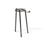 Hermia Mini Barbacoa de Metal Portátil para Exteriores 48x48x84 cm