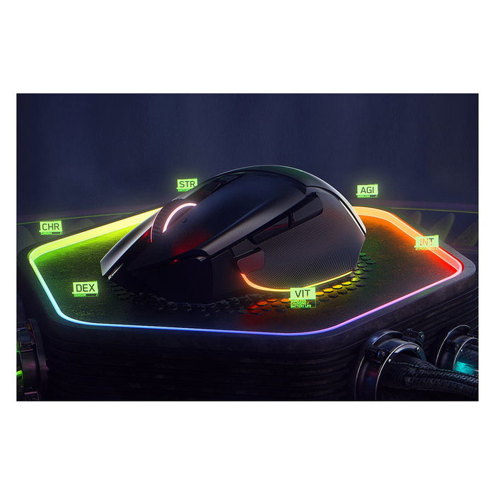 Razer Ratón Gaming Basilisk V3 Pro Inalámbrico RZ01-04620100-R3G1 Negro
