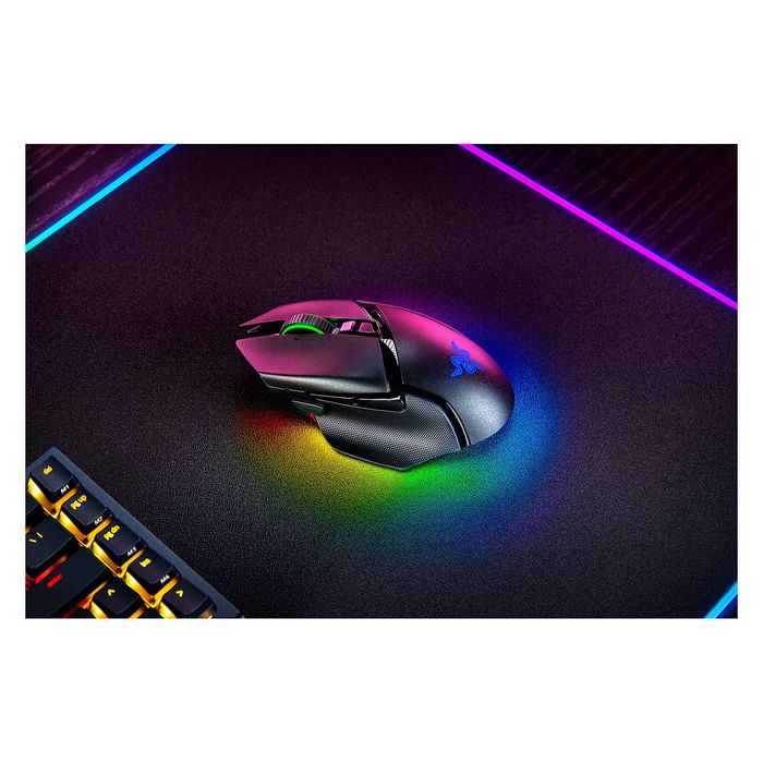 Razer Ratón Gaming Basilisk V3 Pro Inalámbrico RZ01-04620100-R3G1 Negro