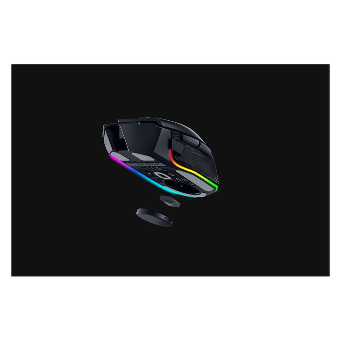 Razer Ratón Gaming Basilisk V3 Pro Inalámbrico RZ01-04620100-R3G1 Negro