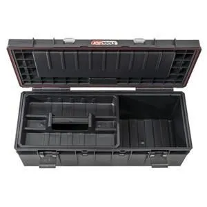 KS Tools Caja de Herramientas 850.0383 650x270x272mm con Asa Extraíble en PVC Negro