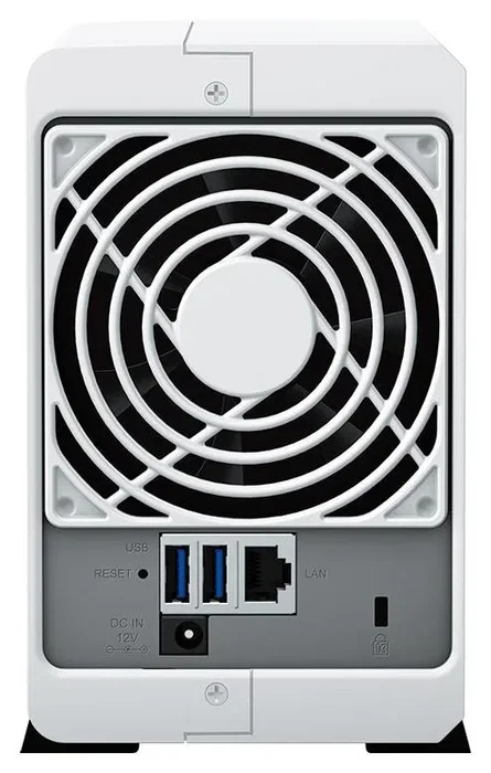 Synology DiskStation DS223j NAS de 2 bahías, Realtek RTD1619B, 1 GB DDR4, Blanco
