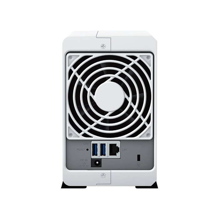Synology DiskStation DS223j NAS de 2 bahías, Realtek RTD1619B, 1 GB DDR4, Blanco