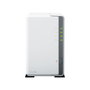 Synology DiskStation DS223j NAS de 2 bahías, Realtek RTD1619B, 1 GB DDR4, Blanco