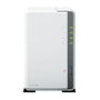 Synology DiskStation DS223j NAS de 2 bahías, Realtek RTD1619B, 1 GB DDR4, Blanco