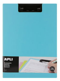 APLI Carpeta con Pinza Portablocs PP Foam A4 Azul