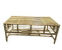 DKD Home Decor Mesa Centro Natural Ratan 110 x 60 x 45 cm