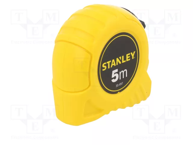 STANLEY Flexómetro de 5m, 19mm, Amarillo