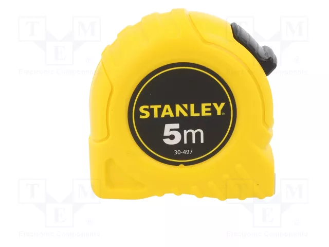 STANLEY Flexómetro de 5m, 19mm, Amarillo
